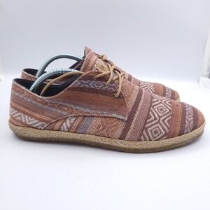 Patara Nomad Derby Shoes Mens Size 11 Chiang Mai Multi Aztec Colorblock Sneakers